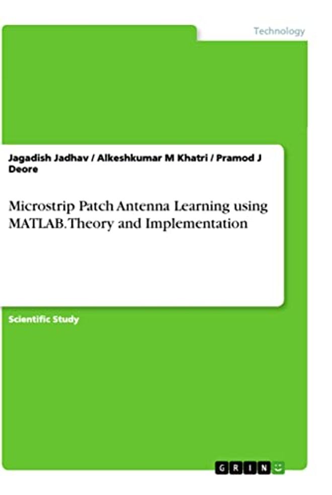 تعلم هوائي الرقعة الميكروستريب باستخدام MATLAB: النظرية والتطبيق